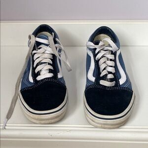 Vans Men's Sneakers - Navy and White